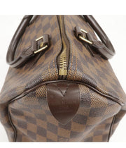 Louis Vuitton Speedy 30 Damier Ebène Leather ref.62808 - Joli Closet