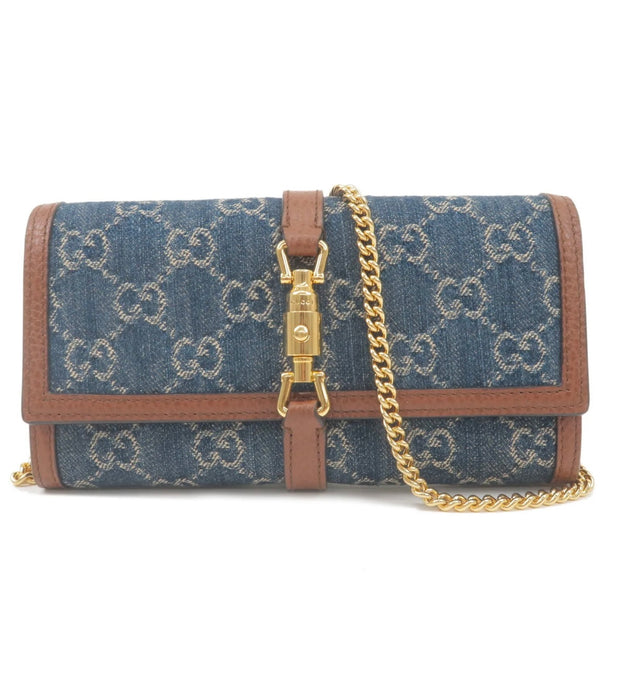 Gucci Denim Chain Mini Bag