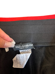 Dolce & Gabbana Black Monogram Sweatpants