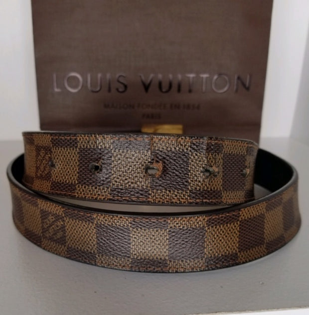 Belt Louis Vuitton Strap, LV Belt details of the plan transparent