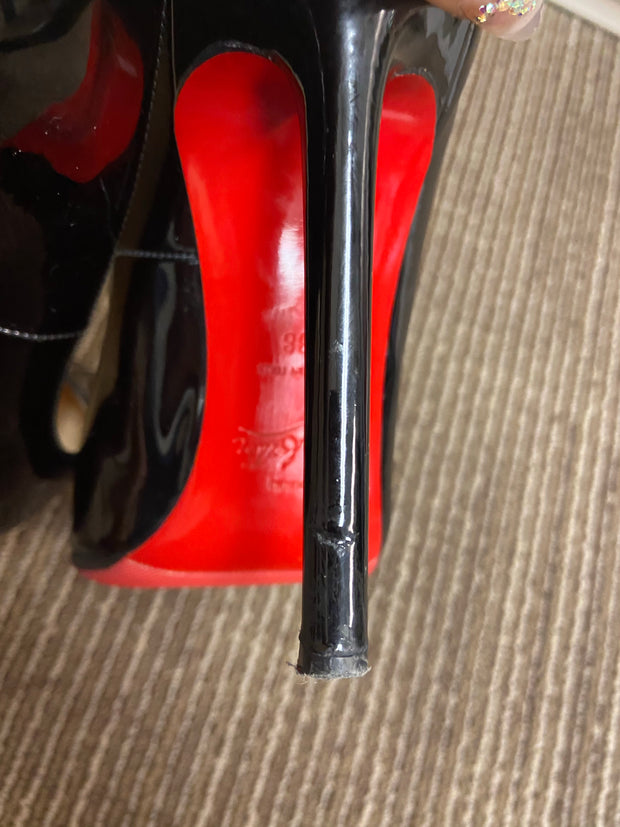 vuitton red bottom heels