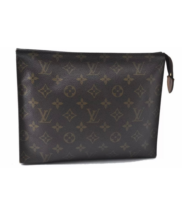 Louis Vuitton Toiletry 26 Monogram Pouch Clutch Cosmetic Bag &