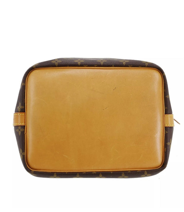 Yellow Louis Vuitton Epi Petit Noe Bucket Bag, Louis Vuitton Explorer  briefcase in grey monogram canvas and black leather