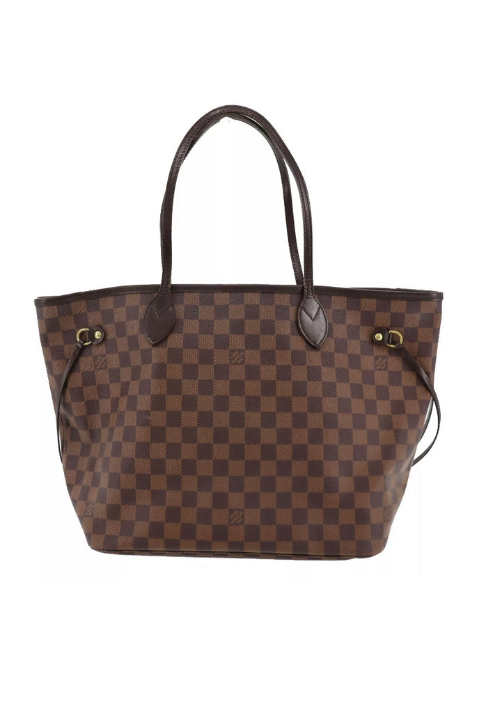 Louis Vuitton Neverfull MM Azur with Strap, Preowned in Dustbag