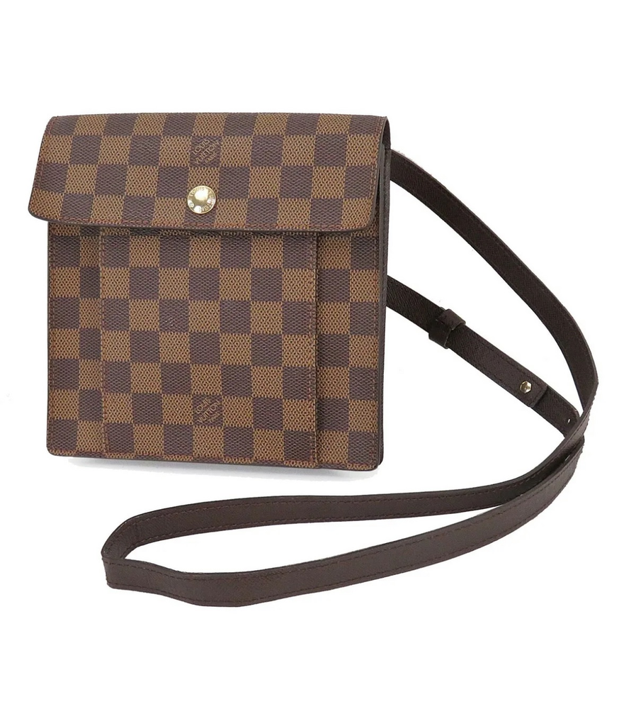 Louis Vuitton Vintage Damier Ebene Portobello Crossbody Bag