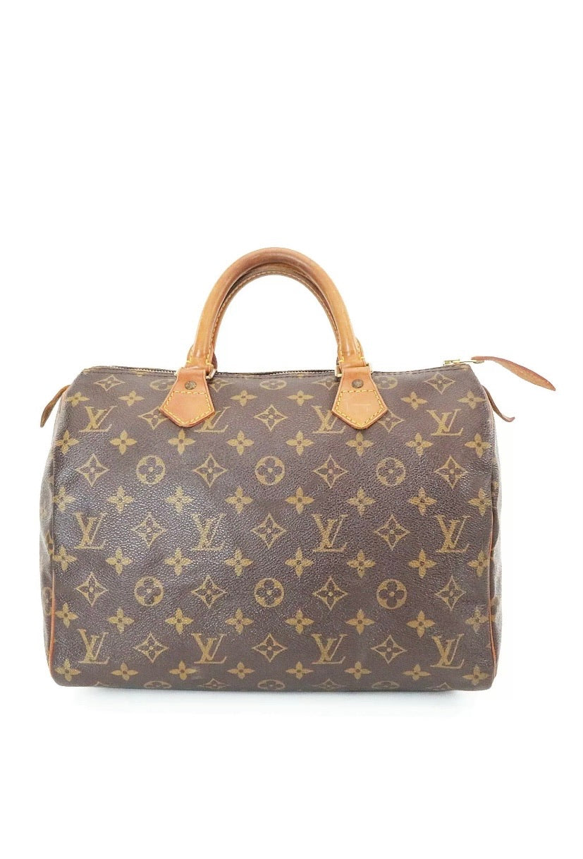 Louis Vuitton, Bags, Preloved Louis Vuitton Speedy 3 With Lock And Key  Very Popular Purse