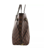 Louis Vuitton Neverfull Damier Ebene Patches (Without Pouch) MM Cerise  Lining in Coated Canvas with Gold-tone - US