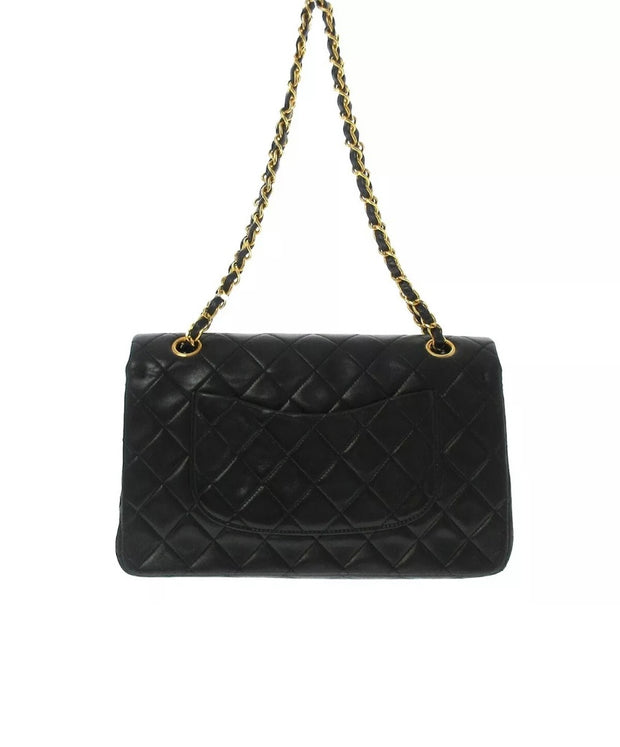 Chanel- Vintage Medium Classic Double Flap - Black Shoulder Bag / Crossbody  Auction