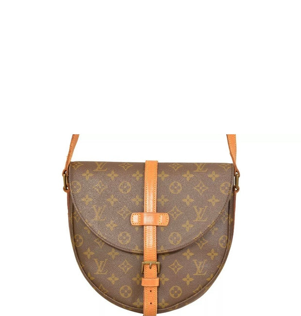 Shop for Louis Vuitton Monogram Canvas Leather Chantilly PM Shoulder Bag -  Shipped from USA