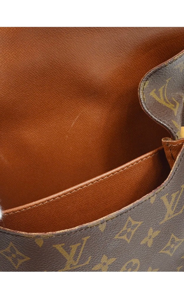 Louis Vuitton Ultra Vintage Monogram Cartouchiere GM Crossbody Bag Leather  Metal ref.293891 - Joli Closet