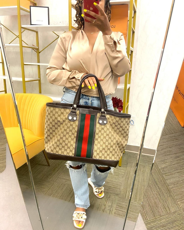 Gucci Ophidia GG large tote bag