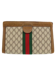Gucci Web Stripe Clutch #103 - Sheree & Co. Designer Consignment