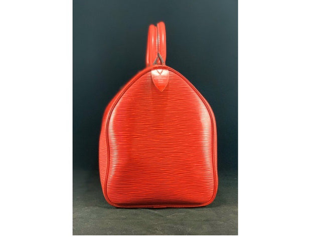 LOUIS VUITTON Handbag Speedy 40 M42983 Kenyan Brown Epi VL0911