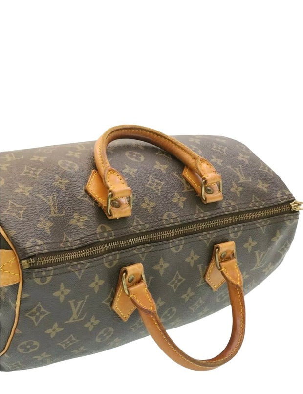 Vintage Louis Vuitton Classic Monogram Speedy 35 Bag
