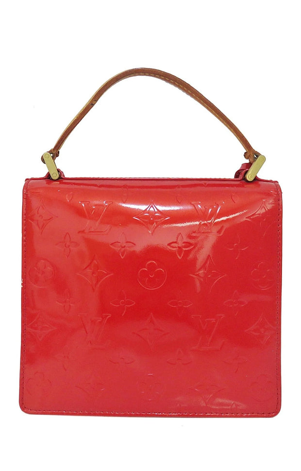 Spring street patent leather handbag