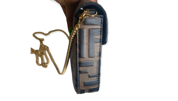 Fendi Wallet On Chain With Pouches