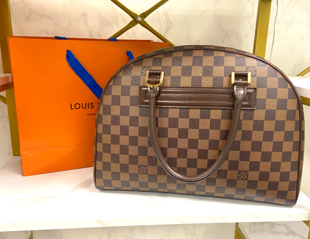 Louis Vuitton Louis Vuitton Nolita Ebene Damier Canvas Large Hand Bag