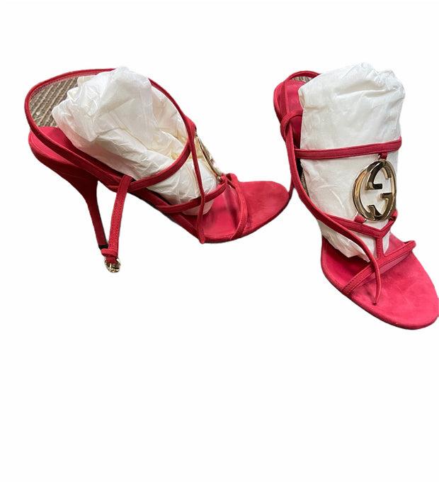 Gucci Red Sandals - Sheree & Co. Designer Consignment